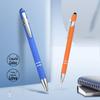 Custom Logo Colored Metal Gel Ballpoint Pen for Signing & Touchscreen Use