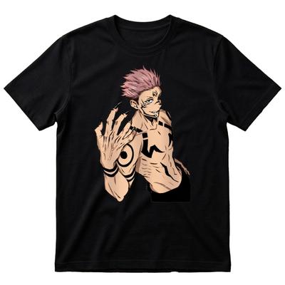 Sukuna Jujutsu Kaisen TShirt Anime Unisexga JJK Graphic Print Tee Gift Unisex Top