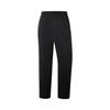 Li Ning Fitness Series Casual Simple Solid Color Straight Leg Knitted Sports Pants Men Bottoms Black AYKV553-1