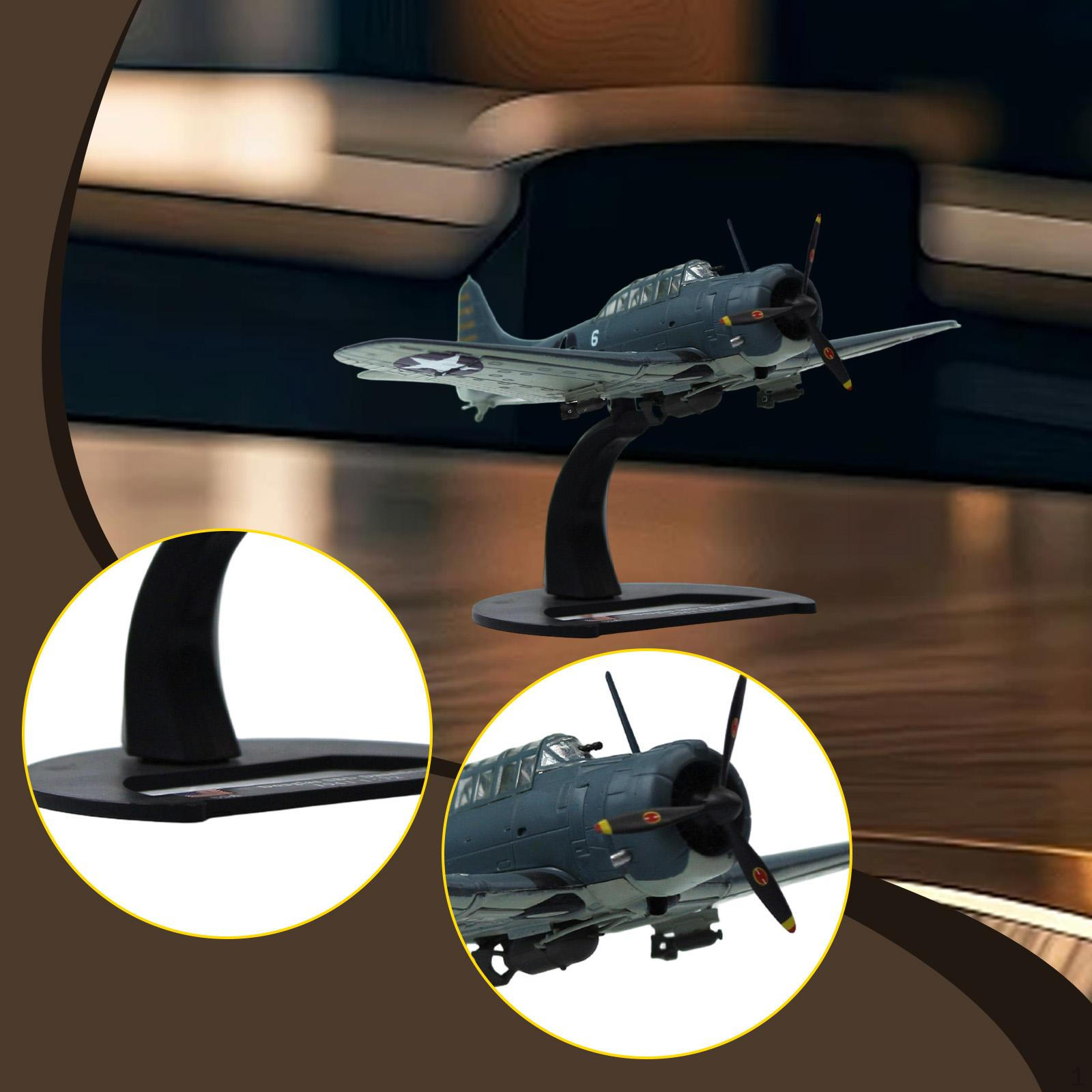 

1/72 Model Airplane Souvenir Collectible Tabletop Decoration for Home Bookshelf Living Room