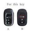 Tpu Car Key Case Cover Fob Bag For Honda    Accord Civic Hr-V Cr-V Pilot Sport Si Ex Ex-L Keychain Auto Accessories