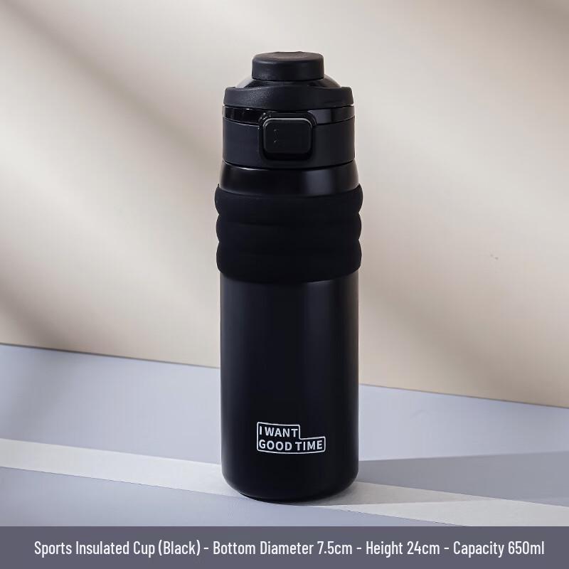 

Shangqi 316 Stainless Steel Dual-Lid Insulated Sports Bottle