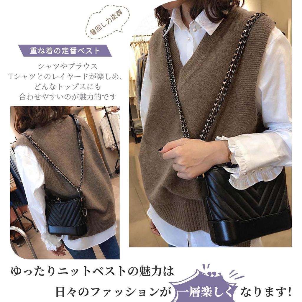 LrisIuza Echo Knit Ribbed Sweater Solid for and Perfect for Loose and Stylish Top for or Women's Vest, Vest, Color, V-Neck, Sleeveless, Lightweight,