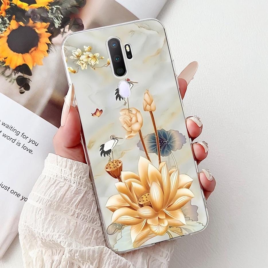 For Oppo A9 2020 Case Oppo A11x New Luxury Painted Cover Shockproof Phone Case For Oppo A5 2020 A92020 OppoA11x Soft Fundas Bags