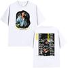 Camiseta Unisex Vintage Gótica de Manga Corta J.Cole Rapper The Fall Off Tour Álbum 2026 Camisetas de Algodón Oversize Hip Hop