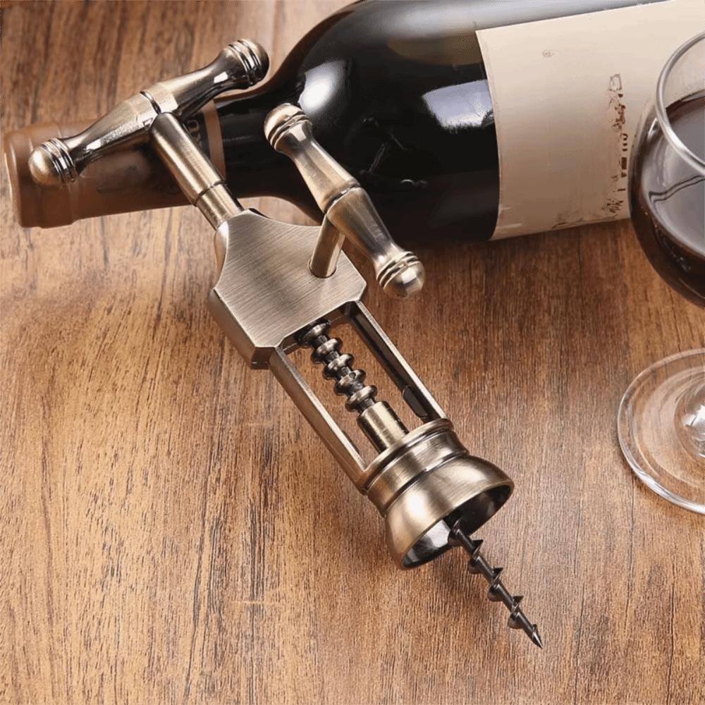 Corrosion-resistant Wine Bottle Opener Vintage Cork Puller Zinc Zinc Zinc Alloy Corkscrew Dining Table