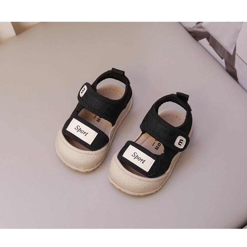 Baby boy bag head sandals summer new baby shoes soft sole non-slip toddler shoes 0-1-3 year old toddler shoes women 4
