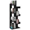 Bookshelf Black 48 x 25.5 x 140 cm Particleboard