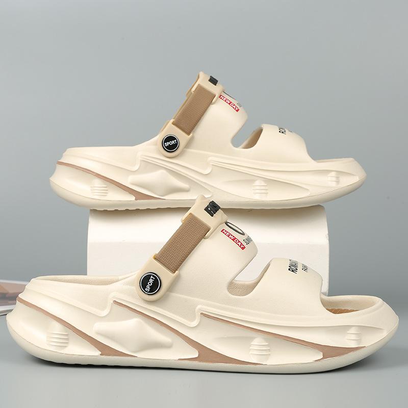 Men's Sandals Outdoor Slippers Beach Comfortable Slides Soft Clogs Men Casual Shoes Water Shoes Men Women Beach Sandals