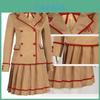 Dreamy Anime Strawberry Cosplay Costume Set With Stylish Jk Uniform Design