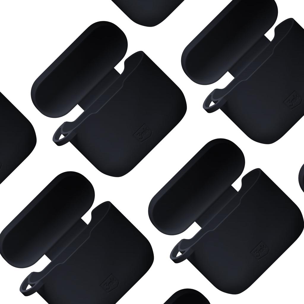 Apple Airpods 3Rd Gen. - 3Mk Silicone Airpods Case Black