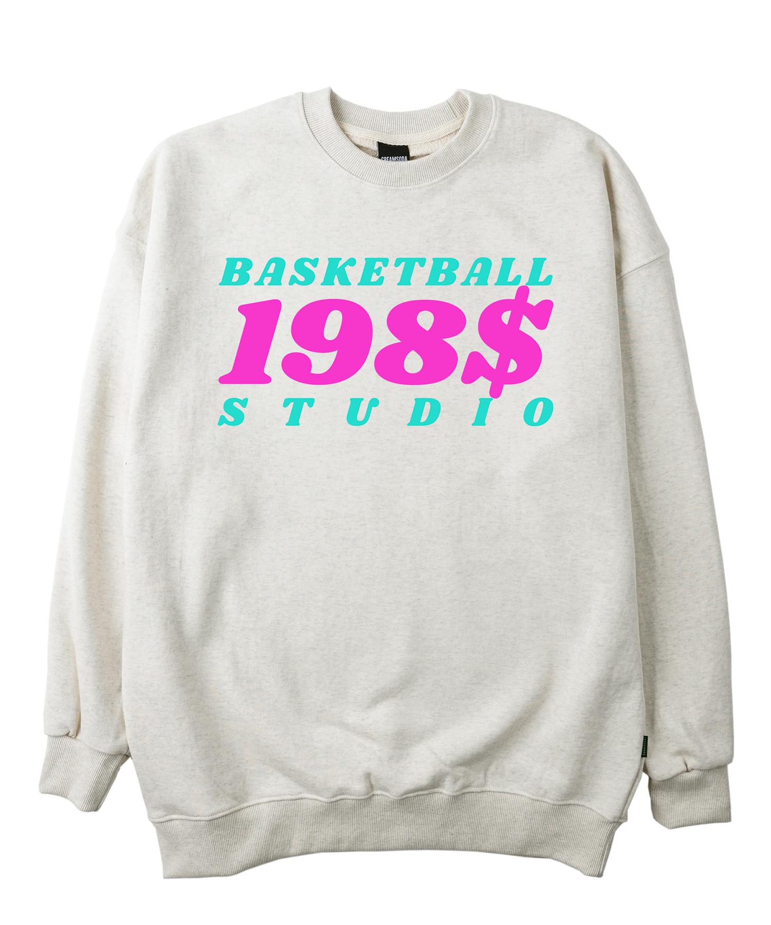 Cream Soda Lab Basketball Standard Sweatshirt Oatmeal M