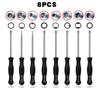 8Pcs Carburetor Adjustment Tool Kit Screwdriver Set Fit For 2 Cycle Small Engine