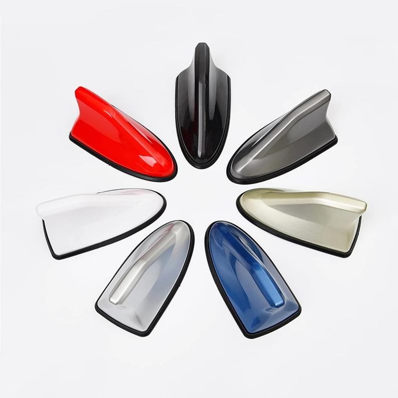 Newest Upgraded Signal Universal Car Shark Fin Antenna Auto Roof FM/AM Radio Aerial Replacement for BMW/Honda/Toyota/Hyundai/Kia