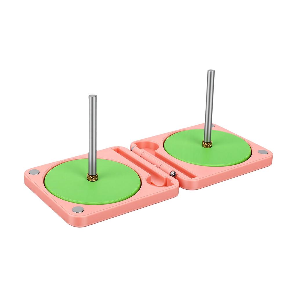 Portable Yarn Holder Foldable Plastic and Metal Dual Yarn Winder Box for Crochet Knitting