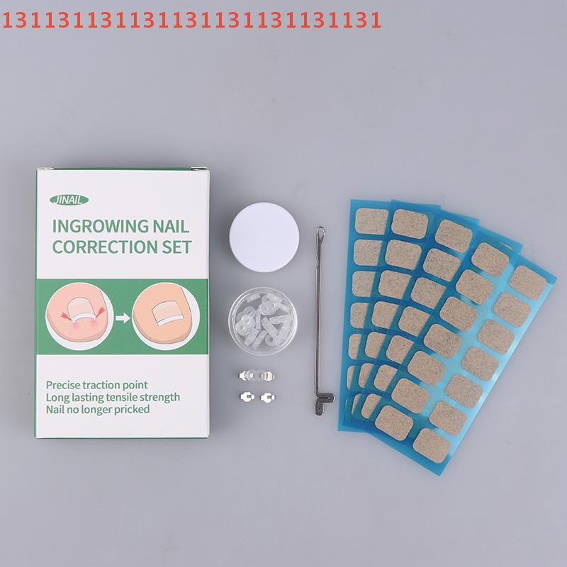 1/2 Zestaw Narzędzi do Korekcji Wrośniętego Paznokcia Pedikiur Rekonwalescencja Leczenie Wrośniętego Paznokcia Profesjonalne Narzędzie do Pielęgnacji Stóp