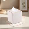 Luxurious Desktop Tissue Box: Stylish Design for Home, Hotel, or Restaurant