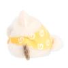 Sanei Boeki Amigos Dango [Cachorro Dango] Branco Tamanho: Aproximadamente. Brinquedo de Pelúcia L7,5 x P6 x A7cm
