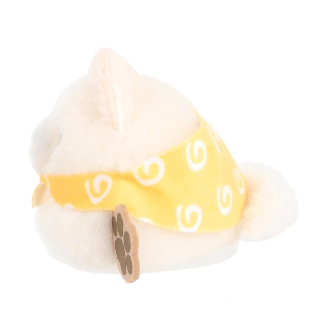 Sanei Boeki Amigos Dango [Cachorro Dango] Branco Tamanho: Aproximadamente. Brinquedo de Pelúcia L7,5 x P6 x A7cm
