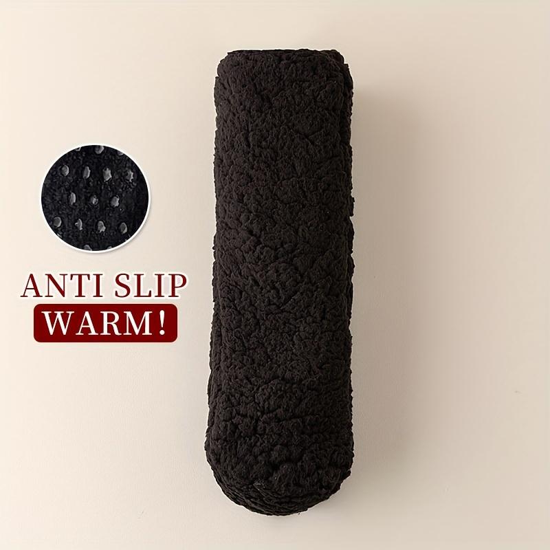 1pair Men Thermal Sleep Sock High Quality Silicone Non-slip Comfortable Women Socks Soft Solid Color Fashion Thickened Floor Sox