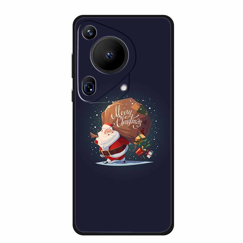 Christmas Case For Huawei Pura 70 Ultra / Pura 70 Pro+ / Pura 70 Case Lovely Soft TPU Silicone Cover for Huawei Pura 70 Pro Plus Pura 70