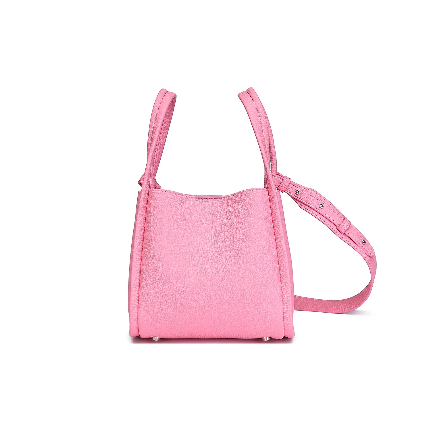 

YONBEN Leather Tote Slouchy Tote Handbag with Zipper and Faux Leather Zip Tote Stylish Leather Azalea Large Bag, Pocket, Bag, Women s Bag, Pink,