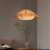 JOYINLED Boho Rattan Pendant Light 50CM Paper Rope LED Chandelier E27 Woven Hanging Lamp for Bedroom Kitchen Island Living Room