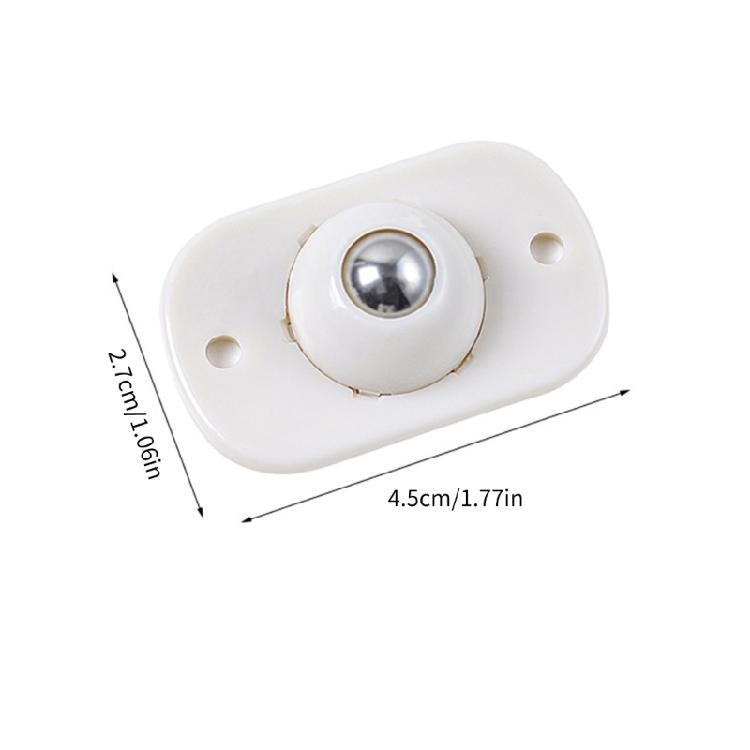 Flexible Stick On Rollers 360 Degree Swivels Wheels for Easy Furniture Movement