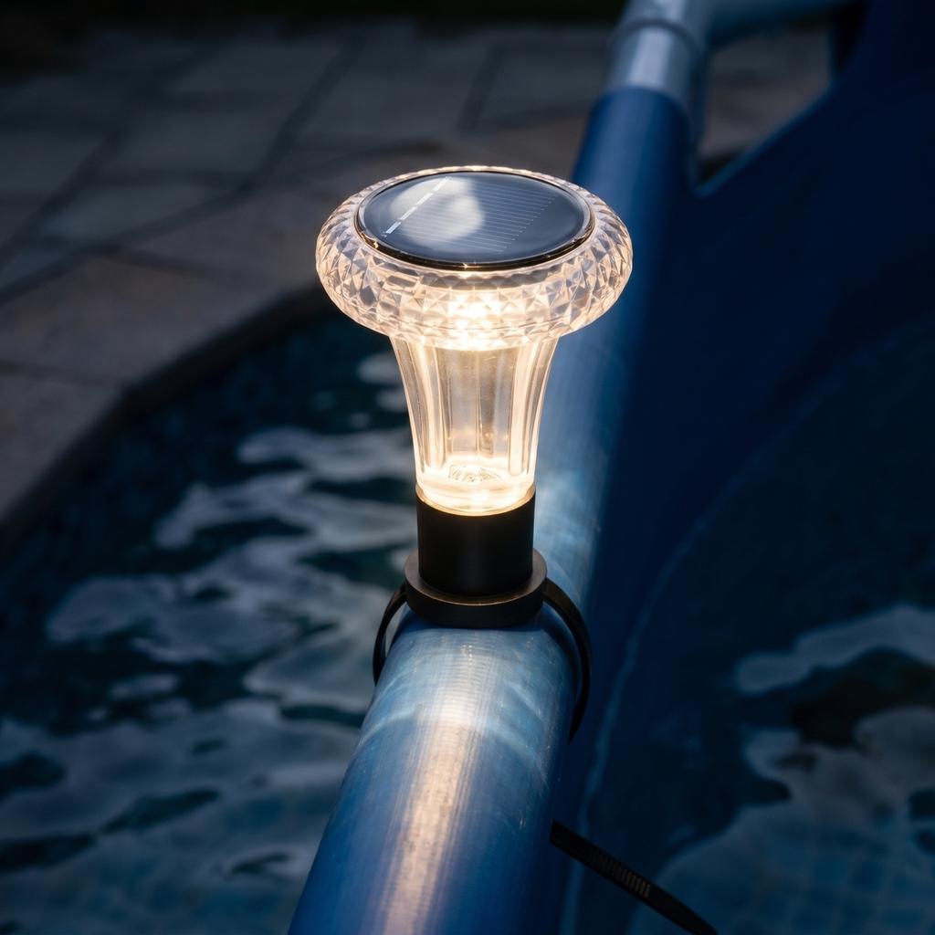 Solar-powered Courtyard Lights, Fence Lights, Cable Tie Lights,  Decorative Lights For Balconies, Swimming Pools, Lawns, And Ambient Lighting.
