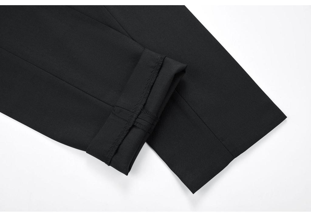 Men's Slim Fit Zhongshan Suit Set - Chinese Style Tuxedo with Stand-Up Collar, Four Seasons Wear