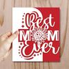 Best Mom Ever Metal Cutting Dies Scrapbooking Stencil Die Cuts Card Embossing