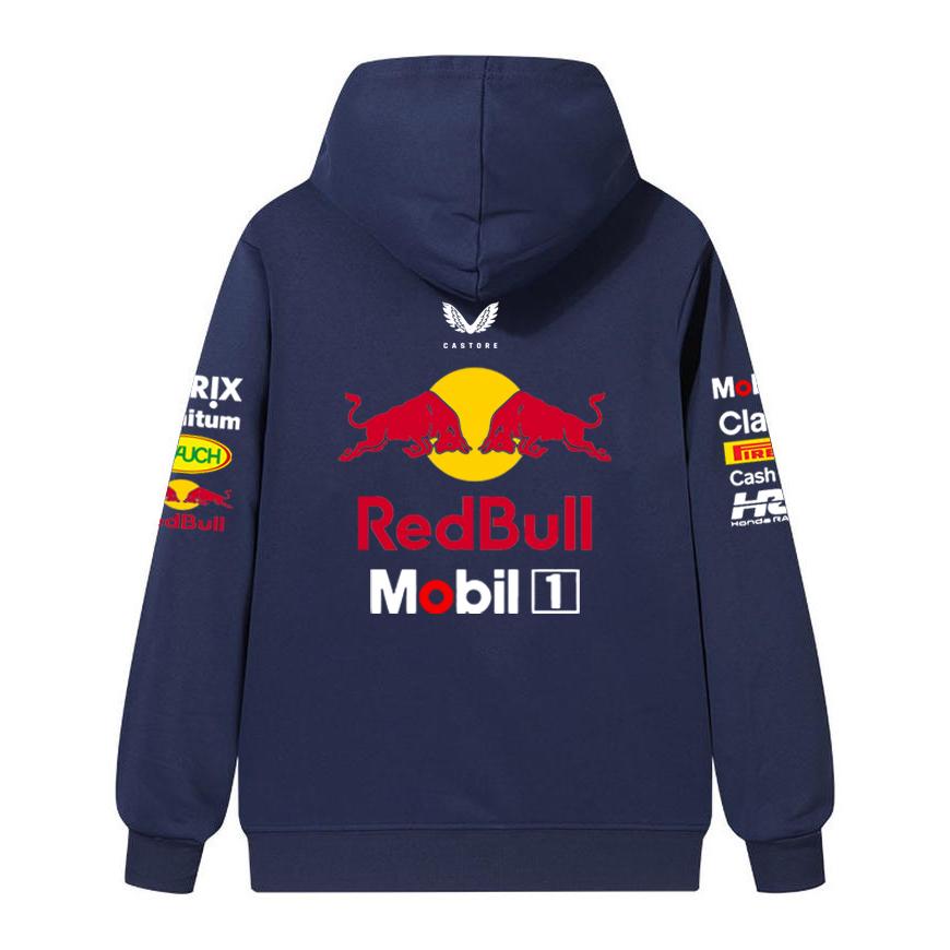 F1 Rennanzug, Red Bull Verstappen Team Uniform, Frühjahrs- und Herbst-Hoodie