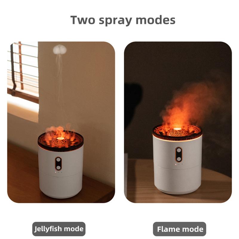 Elektrický zvlhčovač vzduchu Blue Flame Usb Aromaterapie Difuzér esenciálního oleje pro domácí pokojový Aroma zvlhčovač vzduchu Difuzér
