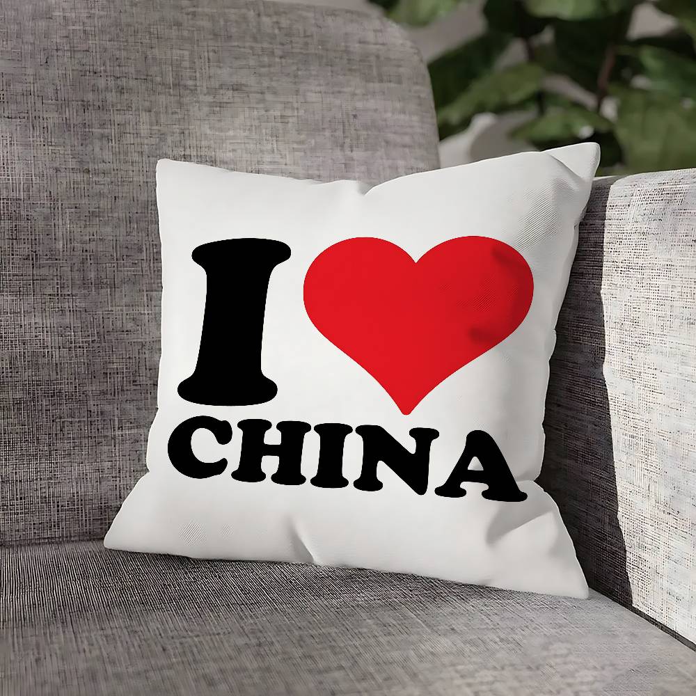 Hot Cites I Love NY LONDON Throw Pillow Case For 55cm 40cm 45cm 50cm 30cm Square Office Pillowship Cover
