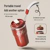 Trendy 304 Stainless Steel Portable Pull-Rope Travel Cup - Cola Coffee Gift Cup
