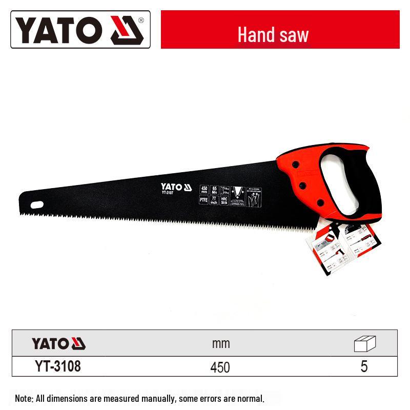 Ручная пила YATO 500 мм с рукояткой YT-3108 500mm