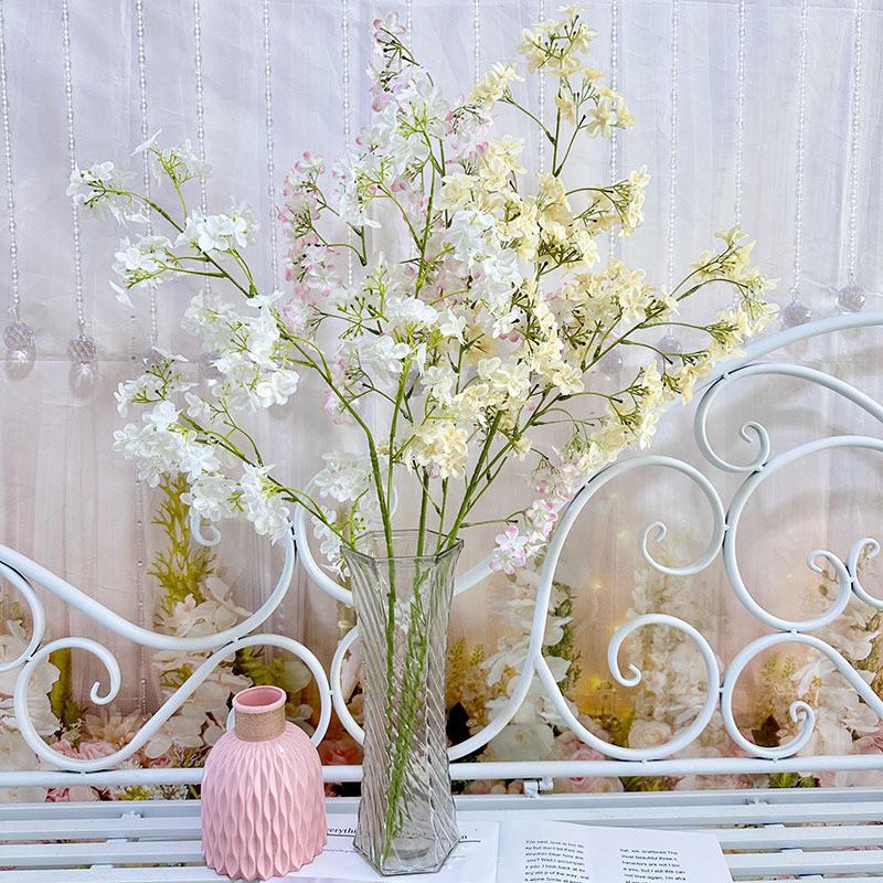 Artificial Peach Blossom And Fragrant Flower Decor For Home And Events