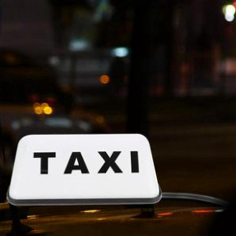 TAXI Led Indicator Light Sign LED Day Light Taxi Top Light DC 12V 3W Auto Driving Roof Top Cab LED Sign