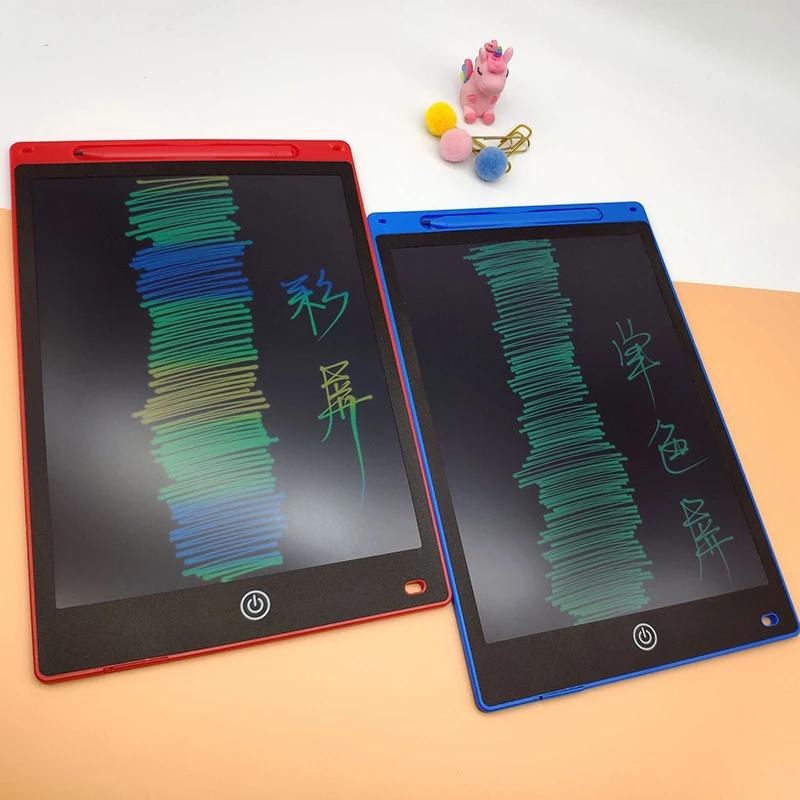 10/12/Inch Colourful Lcd Writing Tablet Drawing Board Kid Graffiti Sketchpad Toys Handwriting Blackboard Drawing Board Kids Toys