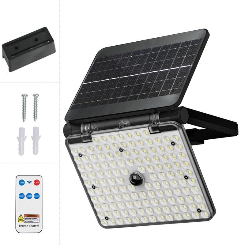 Super Bright Waterproof Solar Wall Light with Motion Sensor for Indoor & Outdoor Use