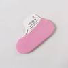 10 Pairs of  Women's Summer Ultra Thin Candy Color Versatile Breathable Silicone Invisible Boat Socks