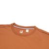 FILA Tennis Series Casual Classic Letter Print Short Sleeve Regular T-Shirt Women Tops Pineapple-Brown A11M523119F-OR