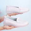 Nurse Shoes Soft-soled Breathable Flat-soled Anti-slip Versatile Thick-soled Hollowed-out Single Shoes