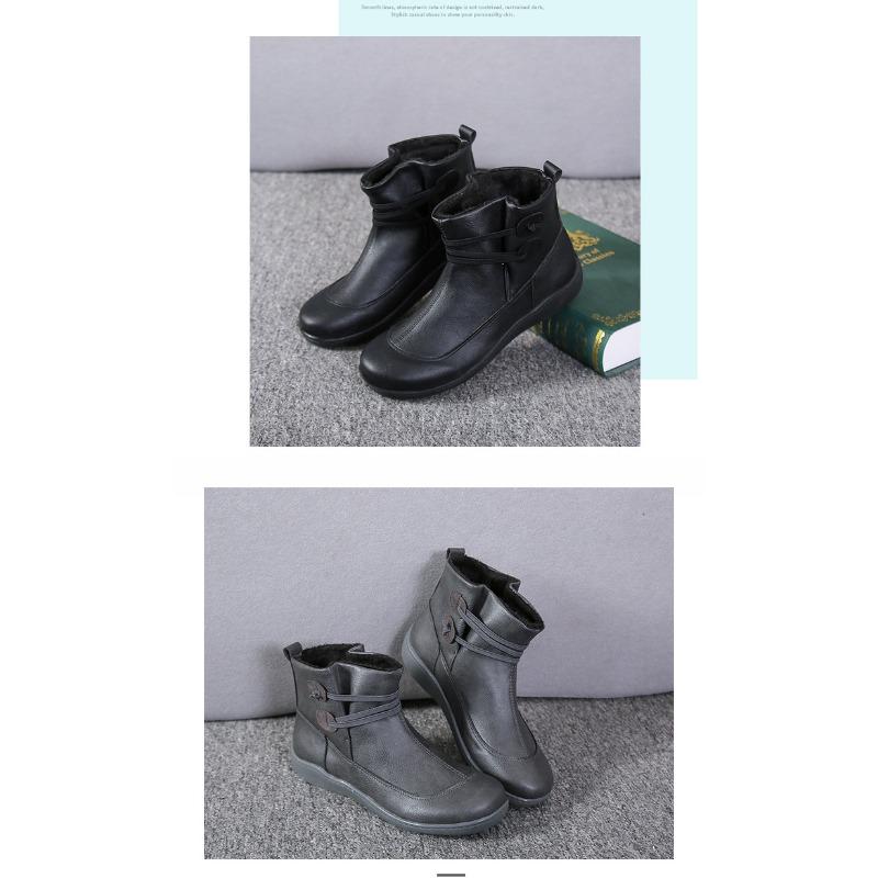 Außenhandel grenzüberschreitend große Damenschuhe neue europäische und amerikanische Martin-Stiefel sportliche Schnür-Kurzstiefel Damenstiefel