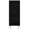 Sideboard Black 34.5 x 32.5 x 90 cm Particleboard