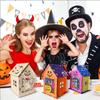 Wooden DIY Autumn Halloween Thanksgiving House Decoration Set