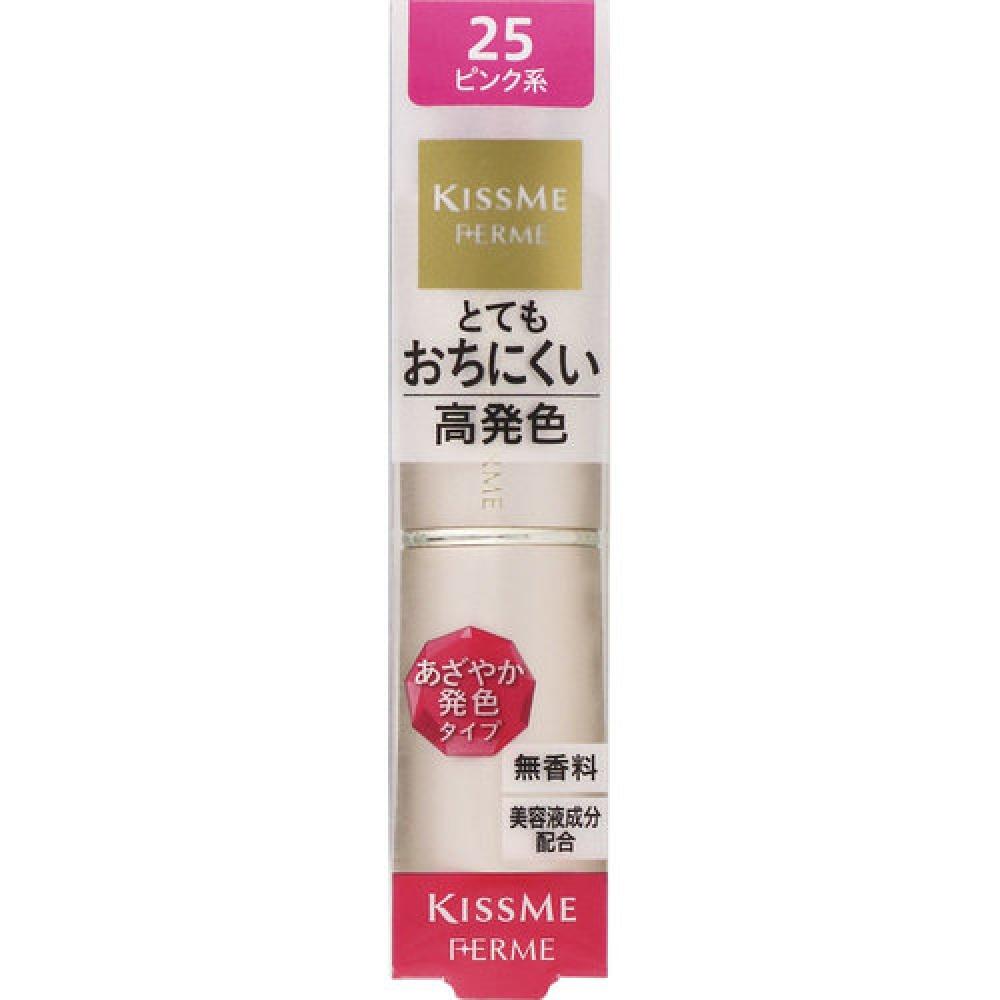 

Kiss Me Ferm Proof Shiny Rouge 25 Pink 3.8g