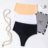 Plus Size Ladies' New Spring Summer Sports Yoga Anti-embarrassment Silk Soft Seamless High Waist Underwear