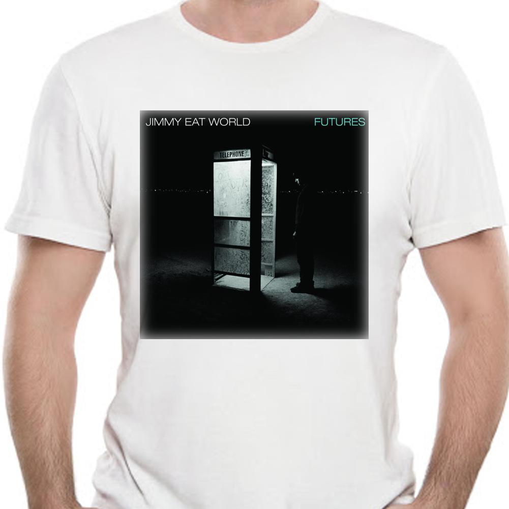New Jimmy Eat World Futures Rock Band Album Men Black T-Shirt Size S-3XL(1) S