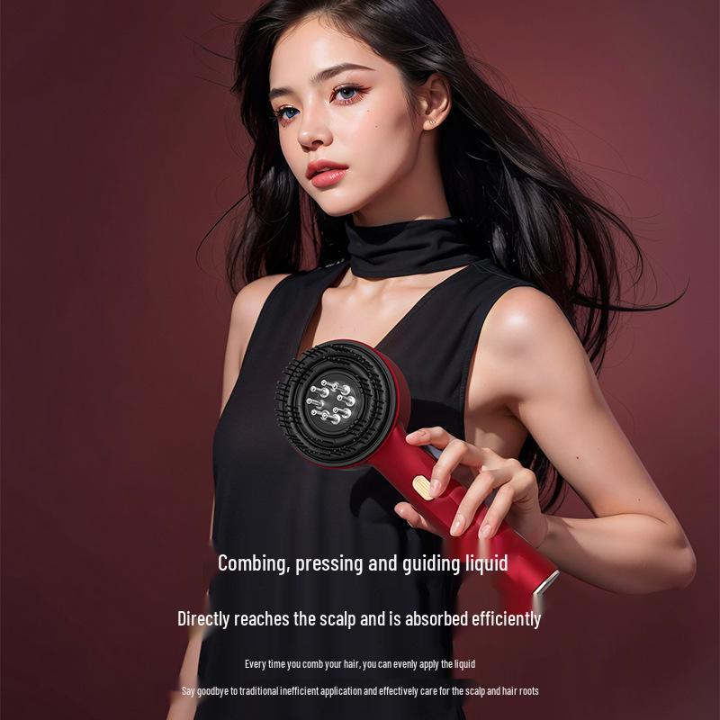 Electric Hair Growth Essence Applicator Comb